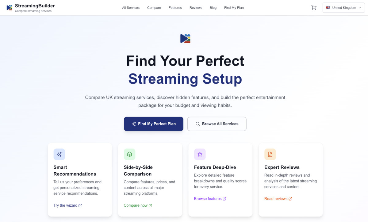 We're Live! Streaming Builder is Here to Make Sense of Streaming Services